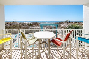 Balcony View - 
Gulf Dunes Resort Unit 107 Okaloosa Island Florida
