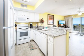 Kitchen - 
Gulf Dunes Resort Unit 107 Okaloosa Island Florida