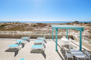 Balcony View - 
Gulf Dunes Resort Unit 107 Okaloosa Island Florida