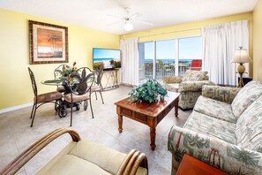 Living Room - 
Gulf Dunes Resort Unit 107 Okaloosa Island Florida