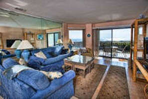 View from Living Room / Kitchen