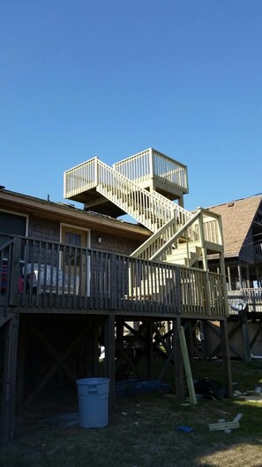 New Crows nest off Oceanside back porch!