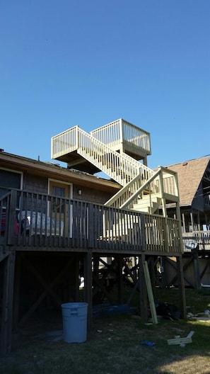New Crows nest off Oceanside back porch!