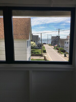 View of Long Island Sound from upstairs front porch