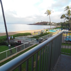 VIEW FROM LANAI OF BLACK ROCK