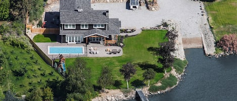 Sunken Acres Estate aerial view