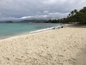 Perfect sand and skies.