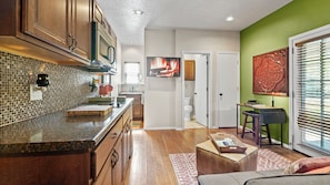 38 inch TV & Kitchenette 