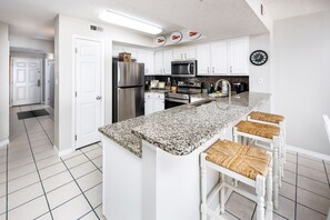 Kitchen - 
Gulf Dunes 309 Fort Walton Beach Okaloosa Island Vacation Rentals