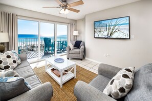 Living Room - 
Gulf Dunes 309 Fort Walton Beach Okaloosa Island Vacation Rentals