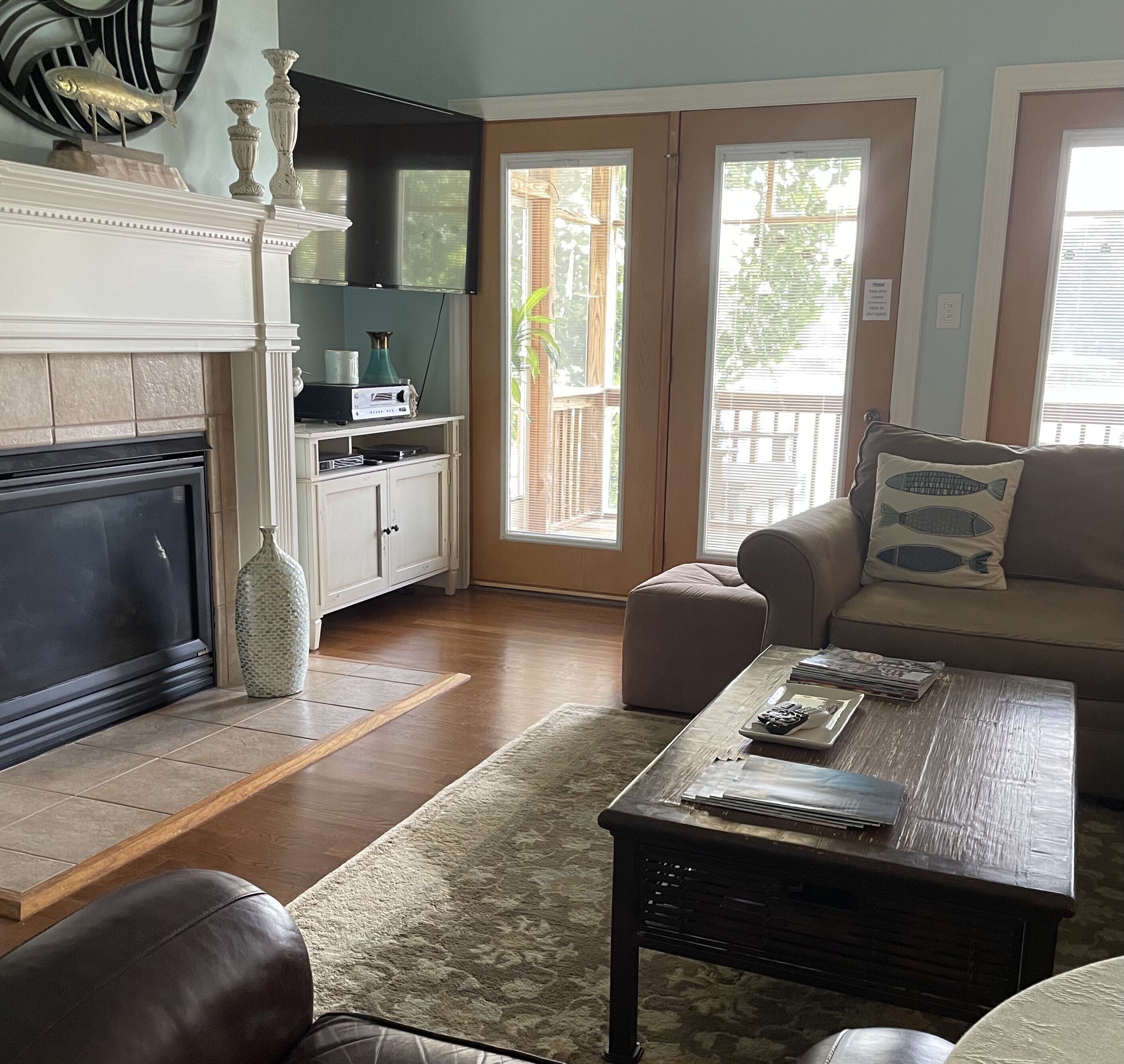 Gas Fireplace for Cold Season Rentals
