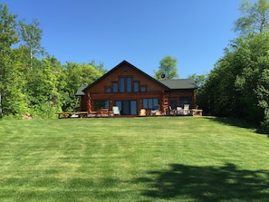 Cabin View from Sand Beach