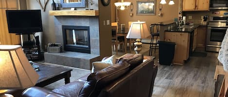Great room, dining room and Kitchen