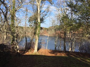  pond view from deck