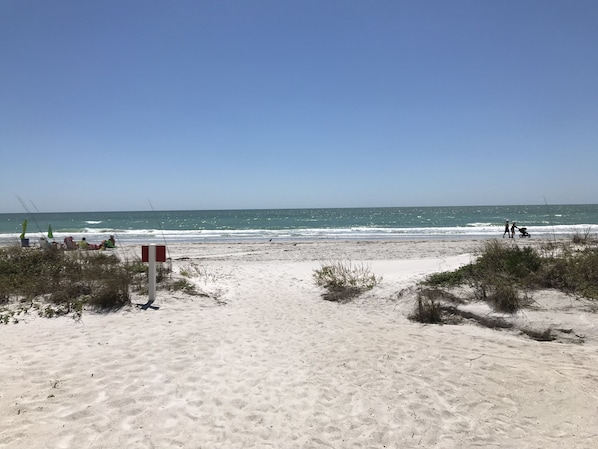 Welcome to the beautiful beach in the Gulf of Mexico