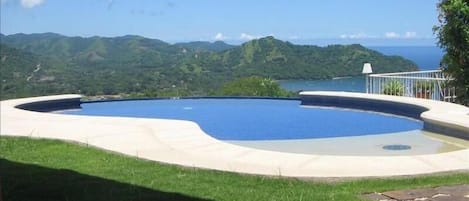 Porch View Including Private Infinite Pool