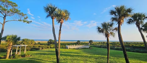 Stunning oceanfront view from balcony!