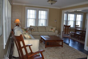 Living room as you enter the home