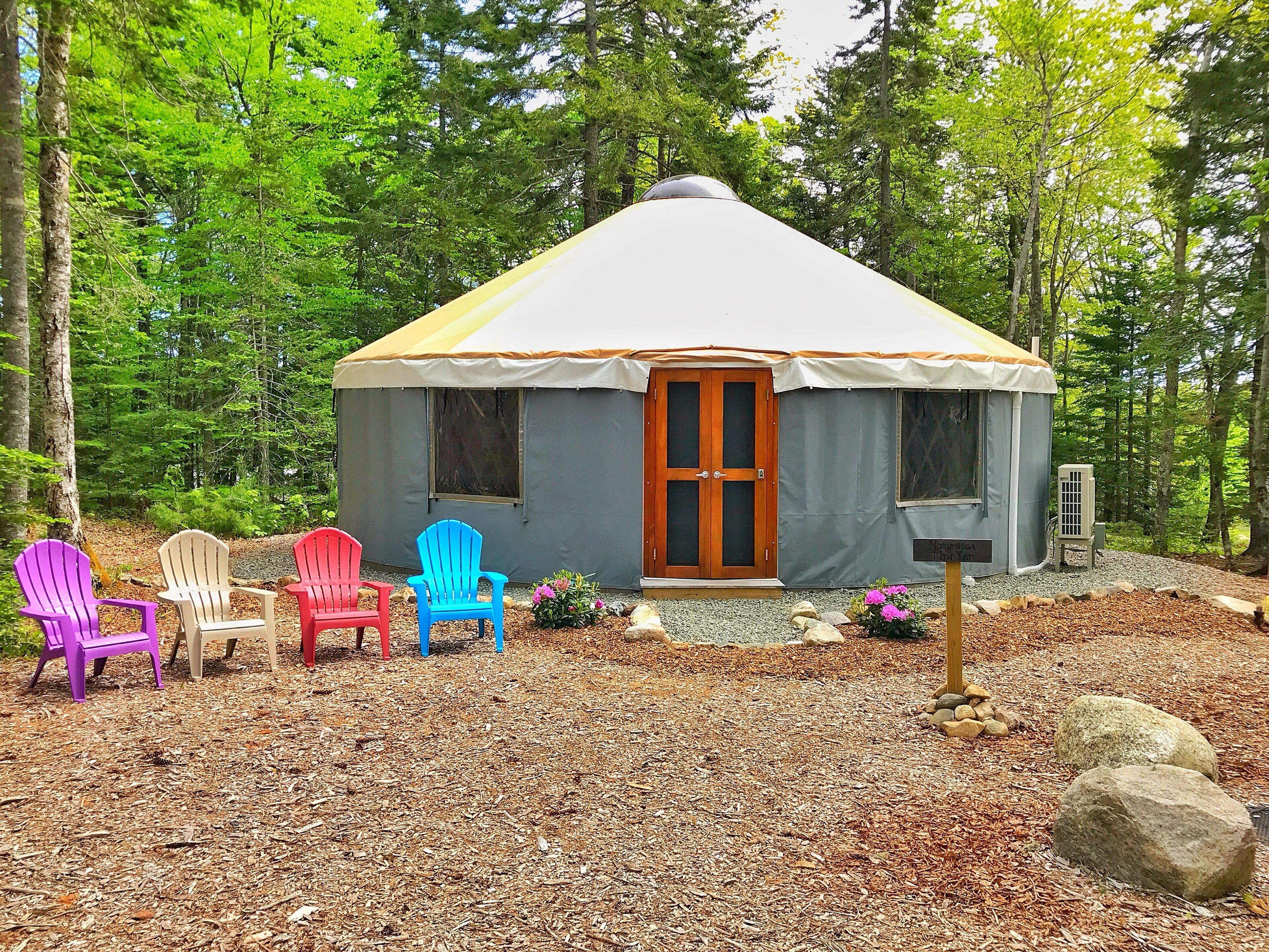Acadia national 2025 park yurts