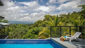  Casa Querencia is set in the rain forest and has some amazing mountain views
