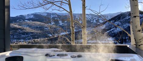 New Hot Tub; Same Great View!