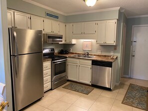 Updated And Fully Stocked Kitchen