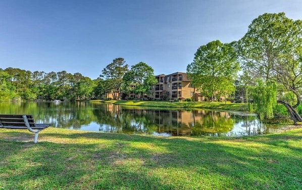 Lovely lagoon on property near your condo