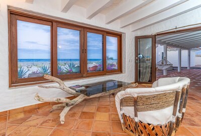 Casa frente al mar, 3 suites privadas, Mar de Cortés, 4 estaciones, Costa Palmas.
