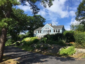 Property overlooks Cleaves Cove beach, home to seals, lobster boats, schooners