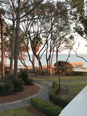 Ocean view from balcony 