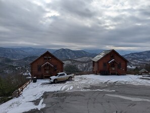 Winter view from front deck