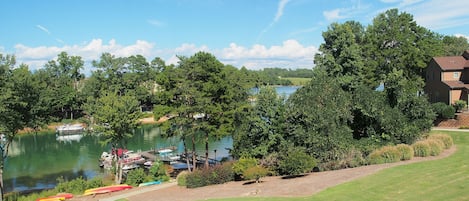 View from Terrace
 level Deck area