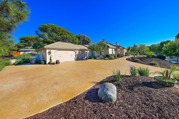 ample parking on property 