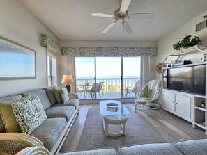 Living Room with Ocean Views at 412 Barrington Court