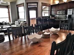 Dining table that seats 8
