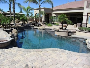 Pool area. 