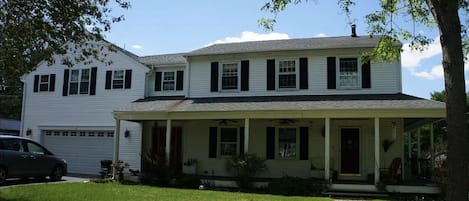 Wrap around porch, ocean breezes, across the street from the playground