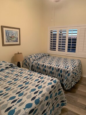 2 full beds, guest bedroom