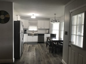 Lower/Main level kitchen and dining