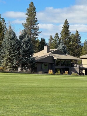 Back of house on 4th Green of Woodlands Golf Course.