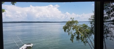 East living room view of Walker Bay