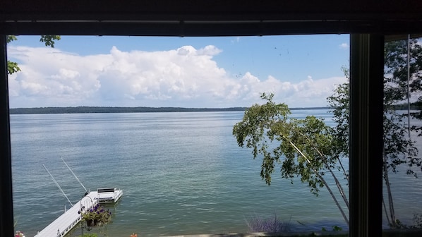 East living room view of Walker Bay