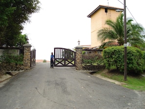 Gated Entrance to the Community 