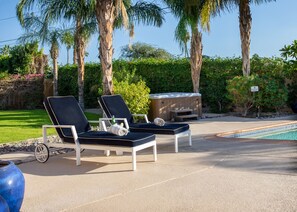 Plenty of lounge chairs by the pool