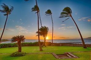 Sunset right in front of our lanai

