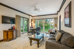 Living Room and Dining Area