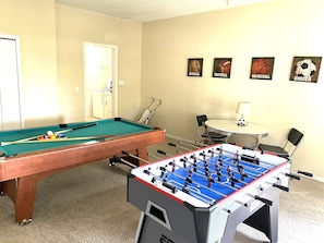 Air-conditioned games room