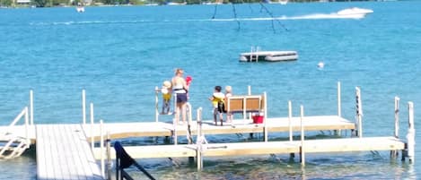 Playing on the Dock