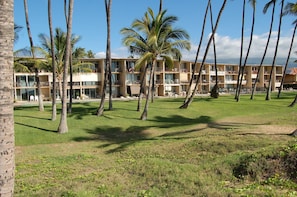 Hale Kai O'Kihei viewed from the beach