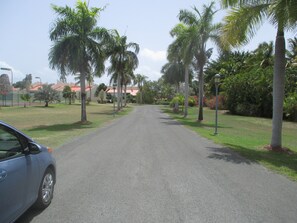 Entrance to Sugar Beach Condos
